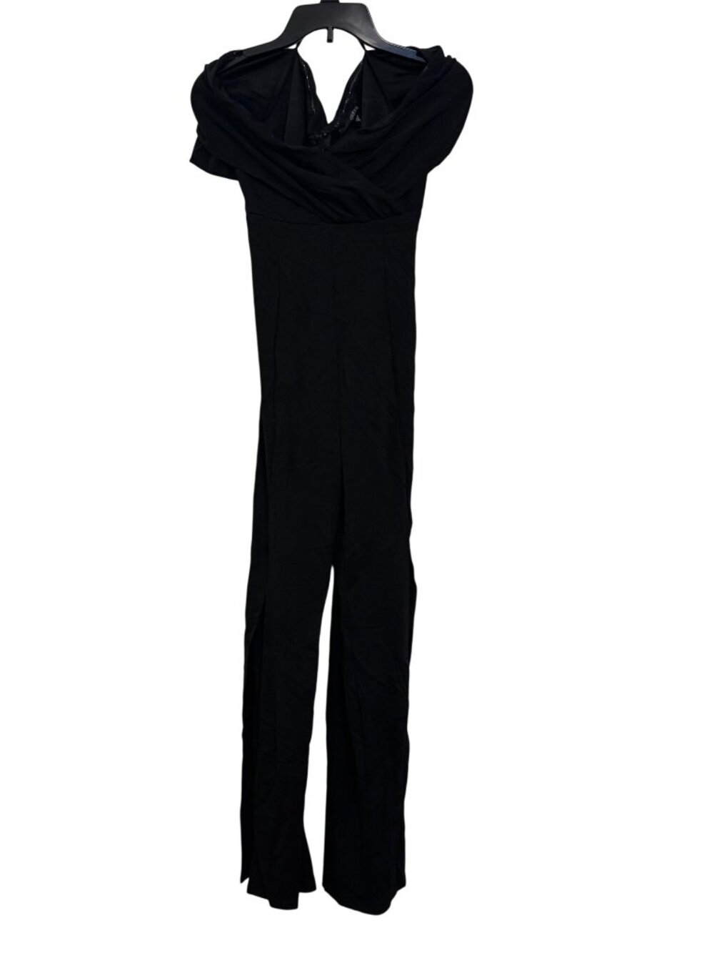 Guess Black Off-Shoulder Wide-Leg Jumpsuit Womens Size M With Tags